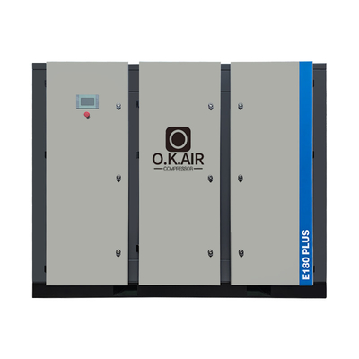 Compact 100 HP Two Stage Screw Air Compressor Voltage 460 - 480V 3 Phase