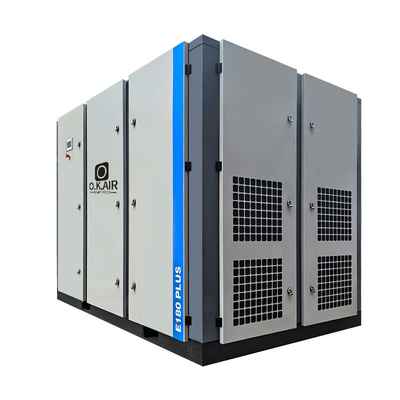 3 Phase Two Stage Industrial Air Compressor 575V - 600V 75 HP Screw Air Compressor