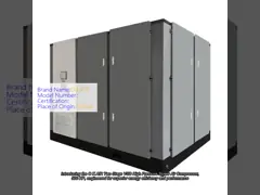 Two Stage VSD High Pressure Screw Air Compressor 500 HP 3 Phase